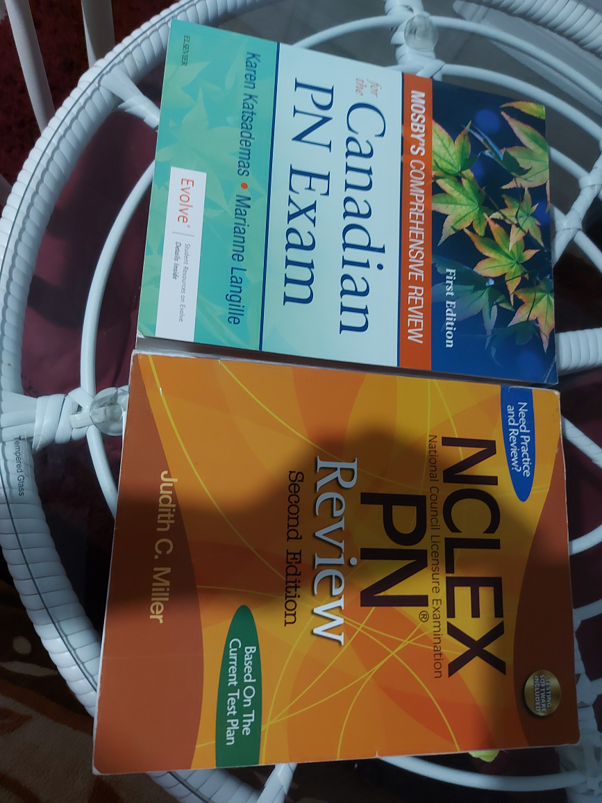Canadian PN Exam & NCLEX PN Review Books