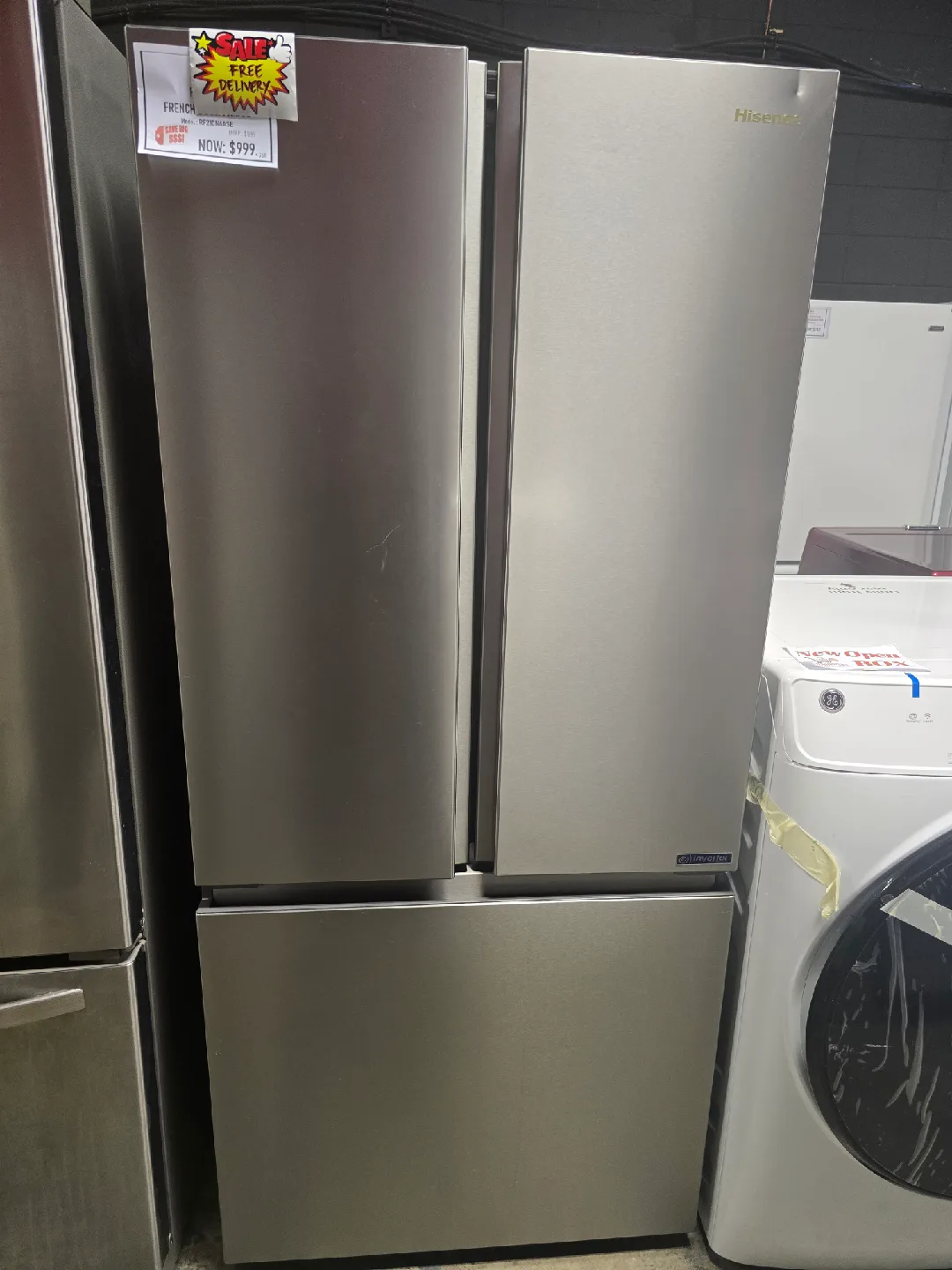 Hisense French Door Refrigerator - $999 thumbnail