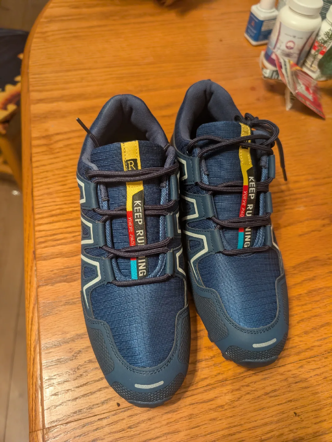 Keep Running XIEKE AJ Blue Running Shoes image indicator(2)