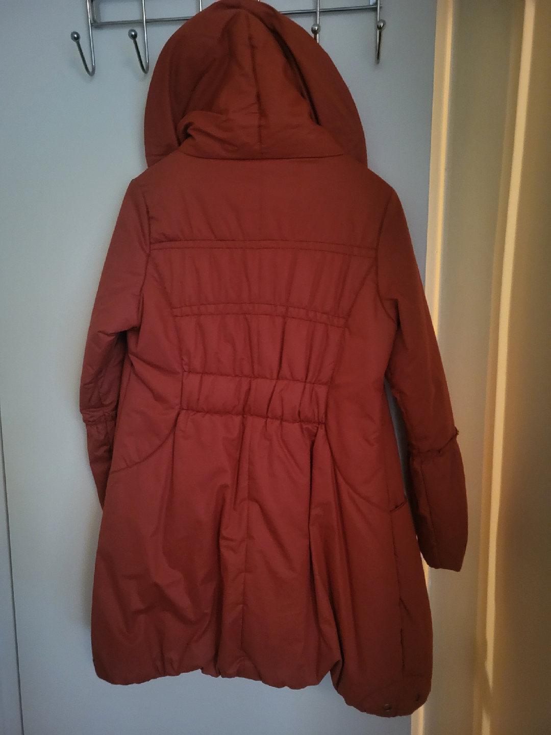 Manzio Orange Puffer Coat - Size L/M - photo 3