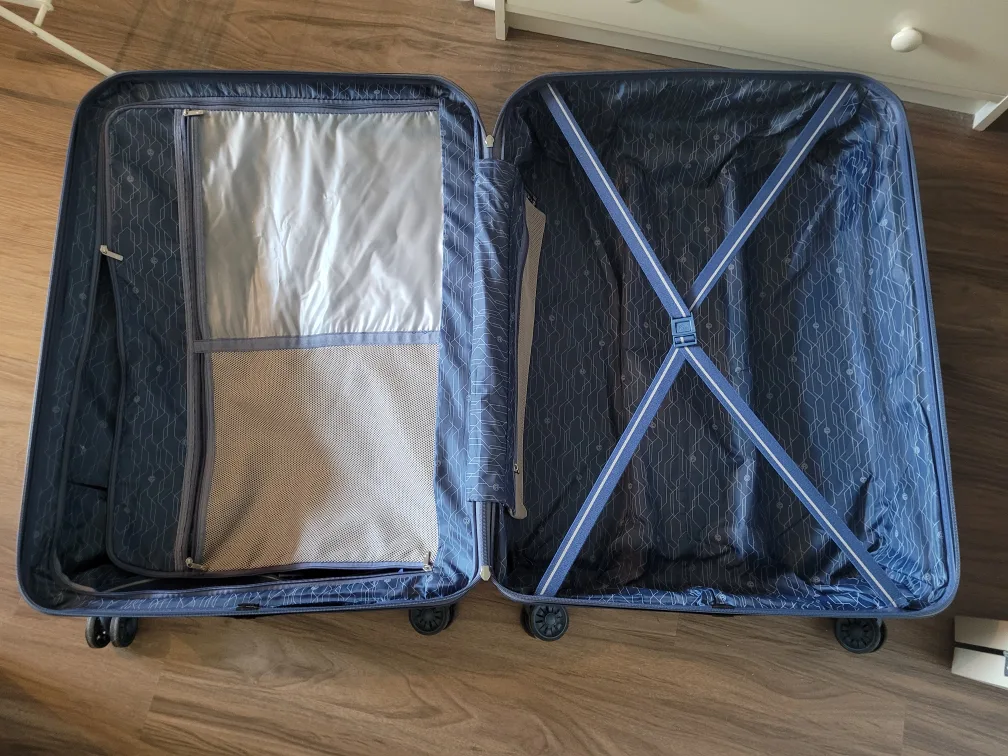 Carlton Blue Hardshell Suitcase image indicator(2)