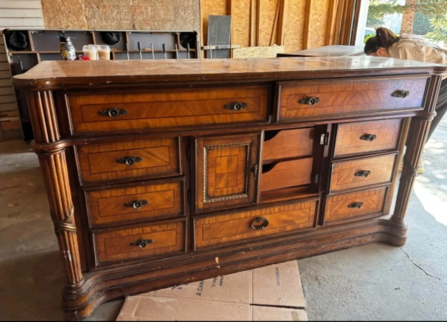 Wood Dresser