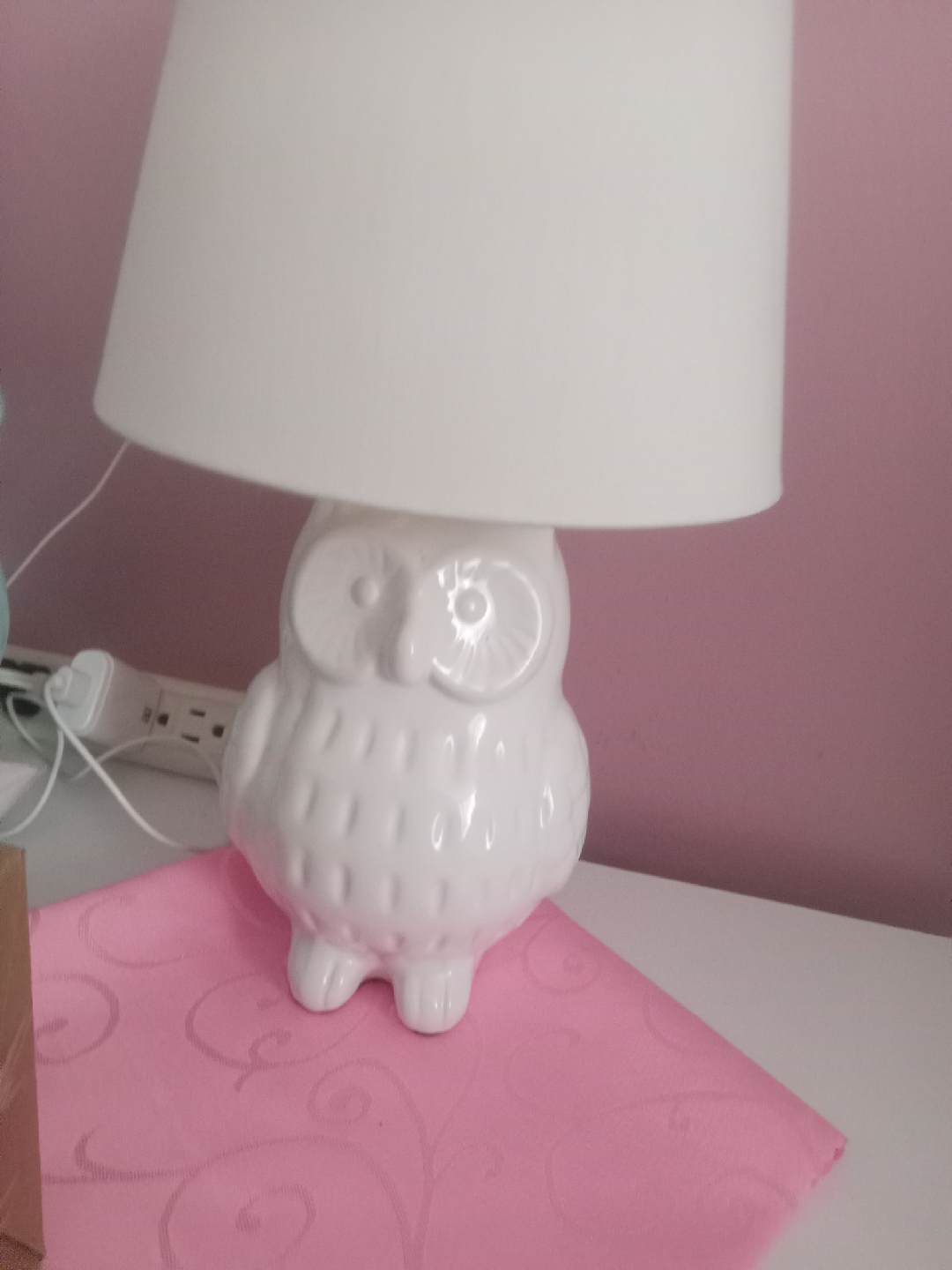 Cute Owl Lamp - Perfect for Kids' Room!