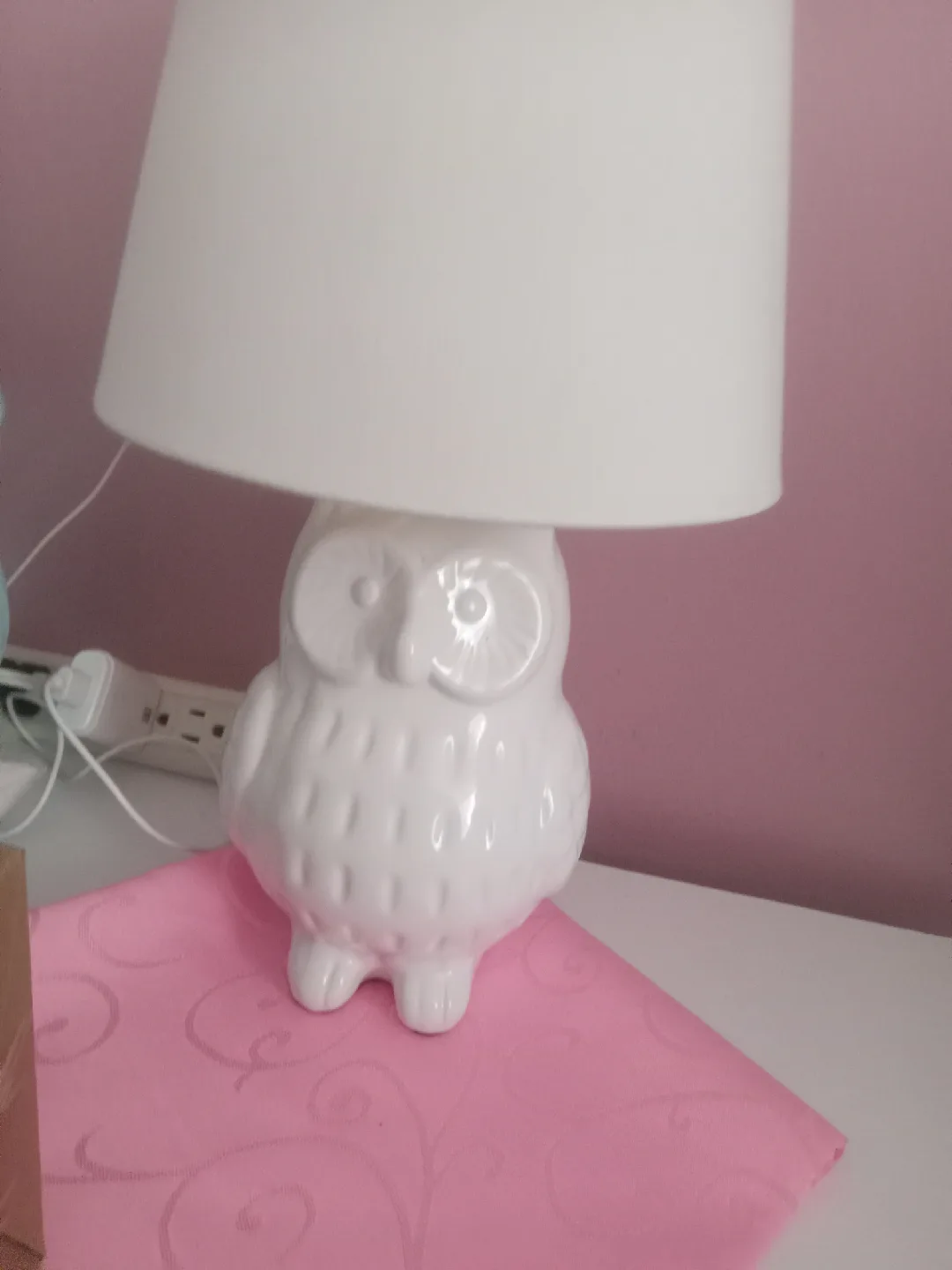 Cute Owl Lamp - Perfect for Kids' Room! thumbnail