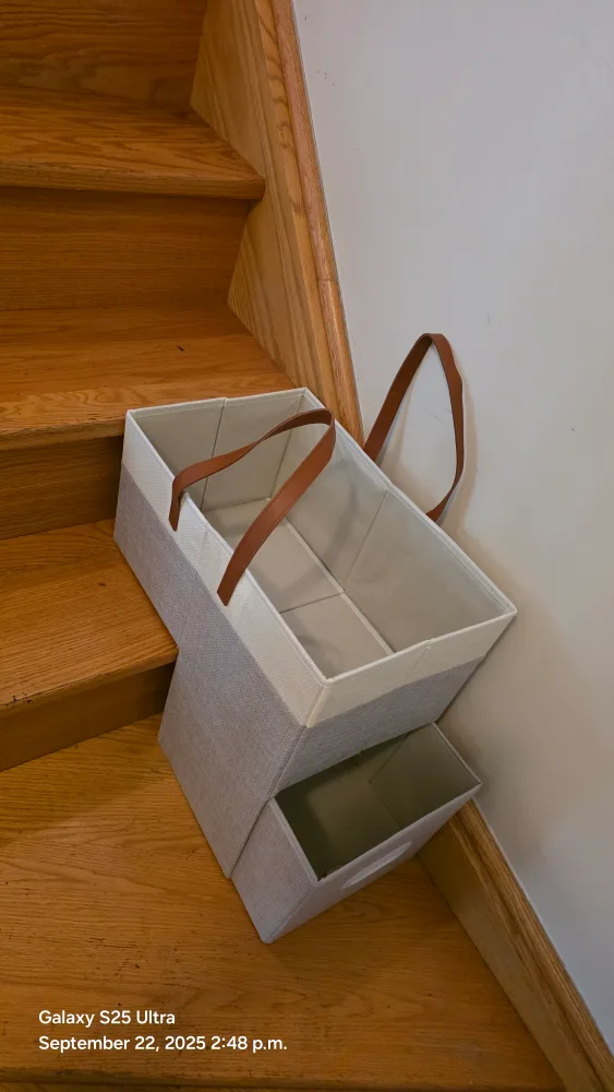 Nicyeo Stair Basket Organizer image indicator(6)