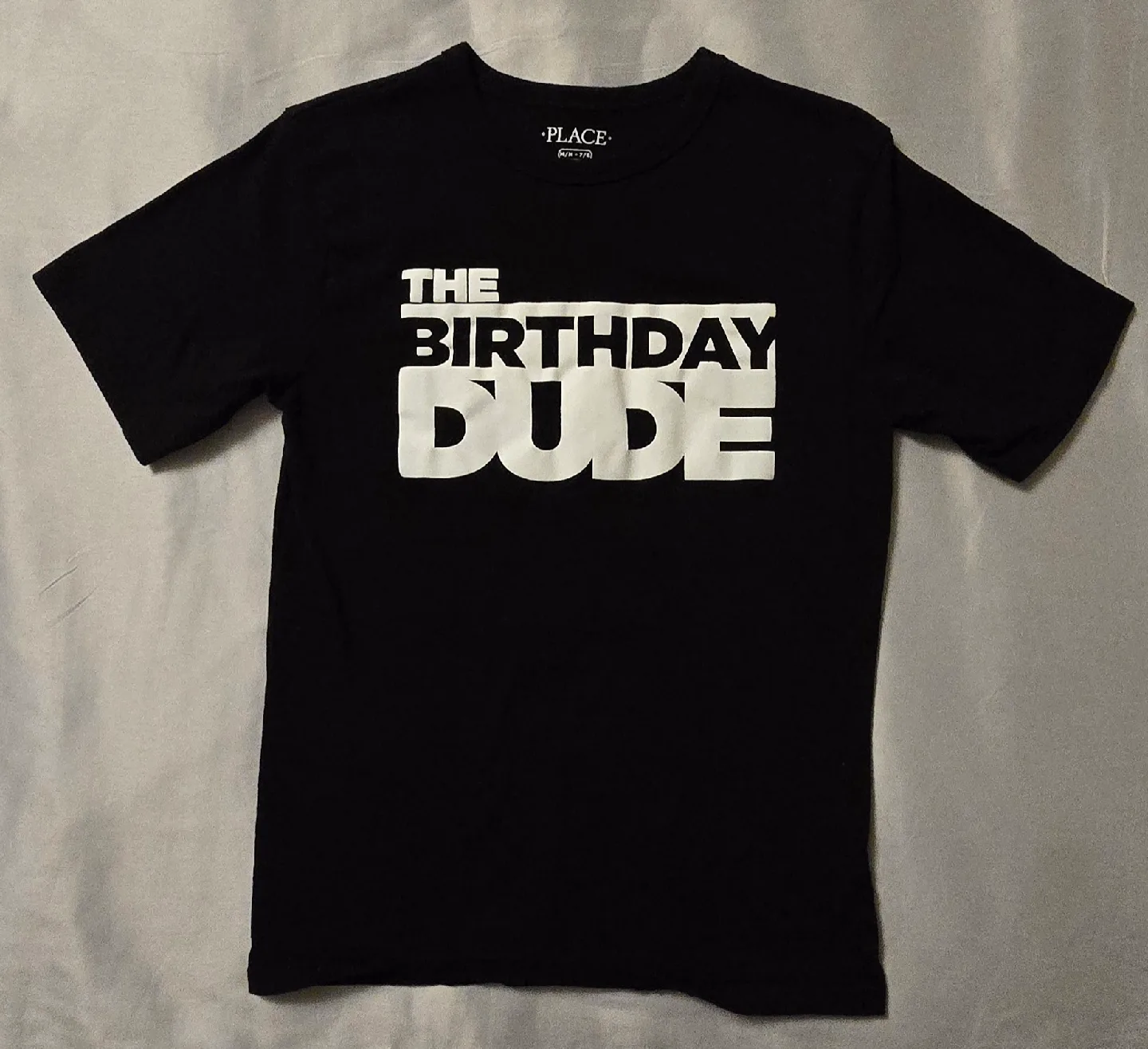 The Children's Place Birthday Dude T-Shirt - Size M - 7 / 8 thumbnail