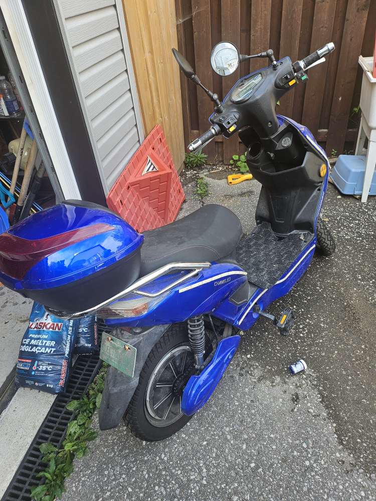 Used Blue Daymak Chameleon E-Bike - photo 2