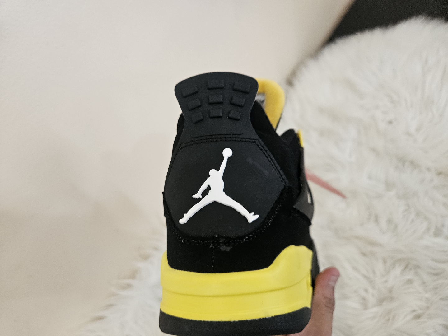 Jordan 4s Yellow Thunders - photo 2