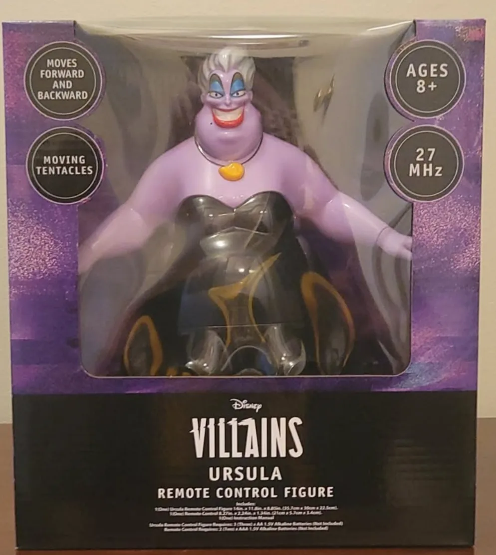 Disney Villains Ursula Remote Control Figure brand new thumbnail