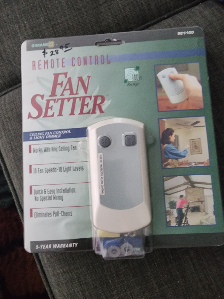 Dimango Fan Setter Remote Control - New in Box! - photo 3