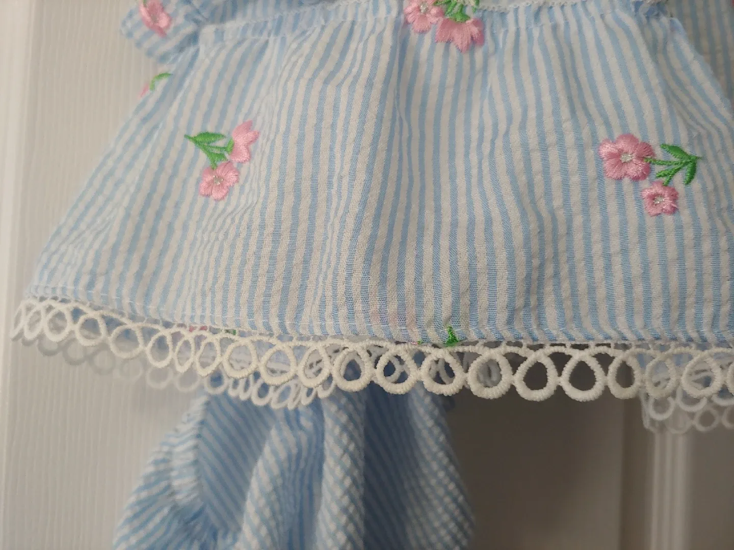 New Baby Dress with headband- 18 months image indicator(3)