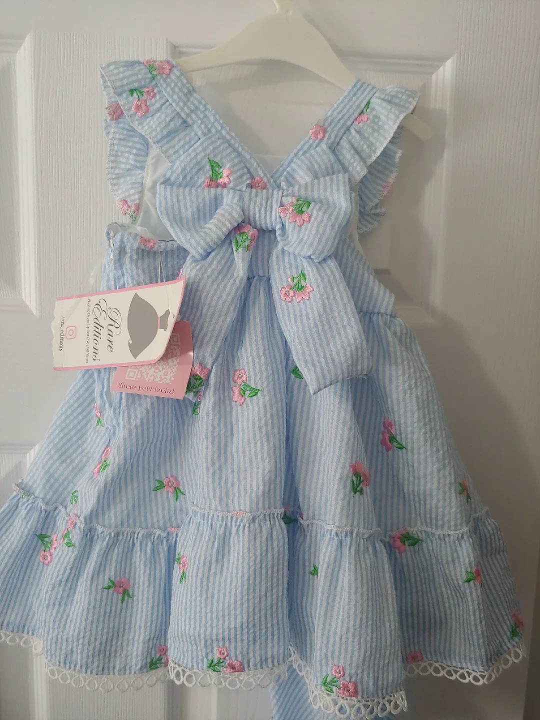 New Baby Dress with headband- 18 months image indicator(5)