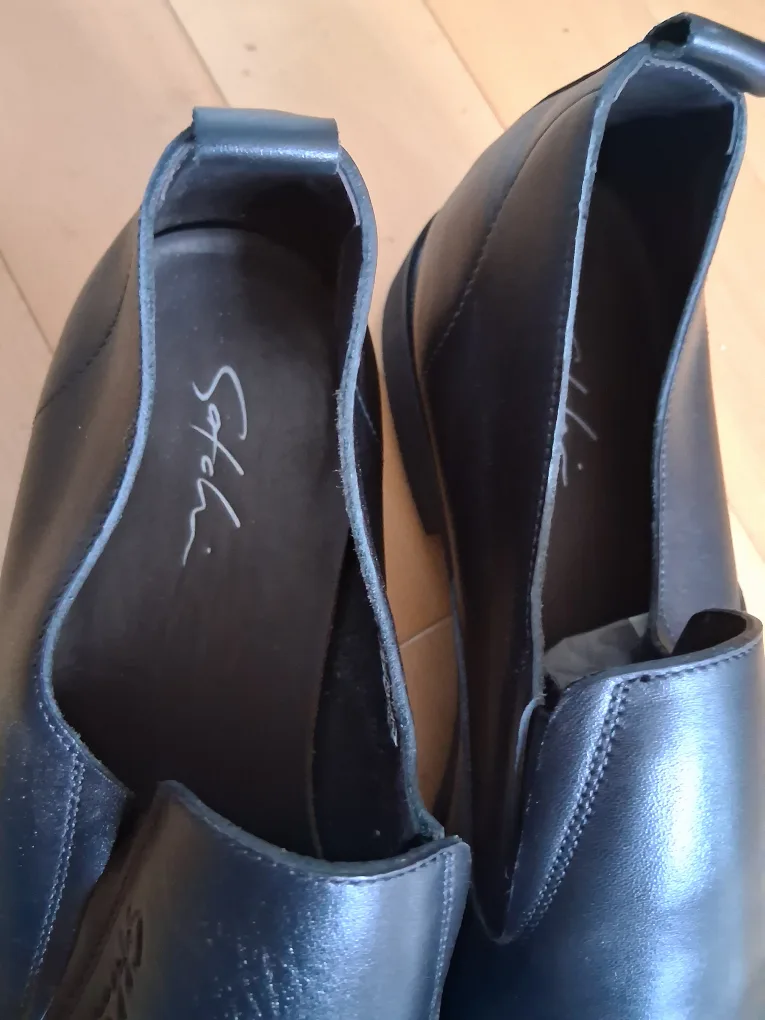 Sofie Schnoor Black Leather Ankle Boots image indicator(2)