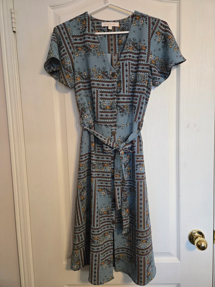 Floral Print Dress - Size Small thumbnail