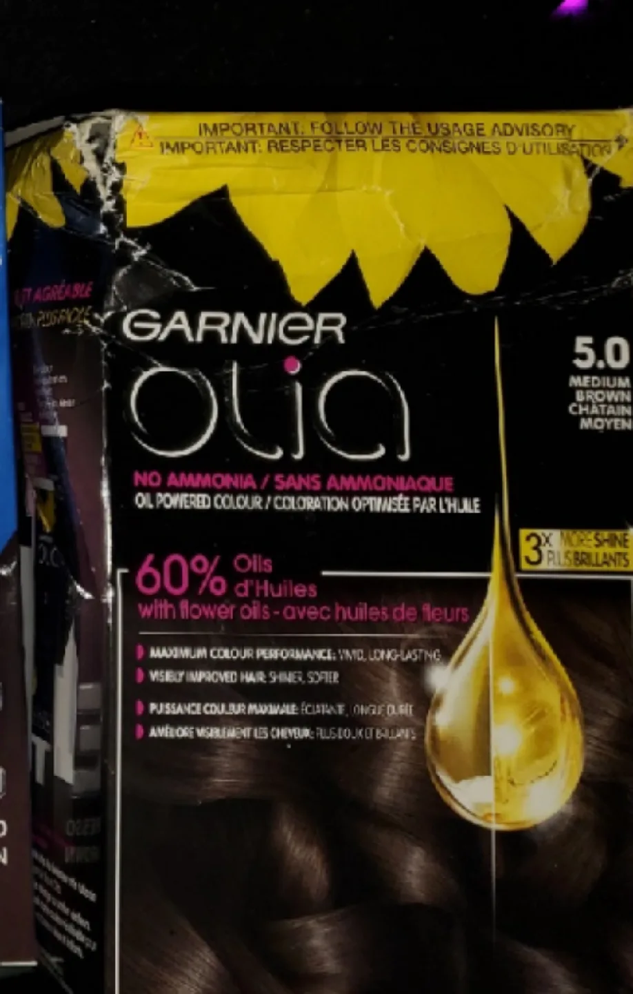 Garnier Olia hairdye  6N medium brown image indicator(2)