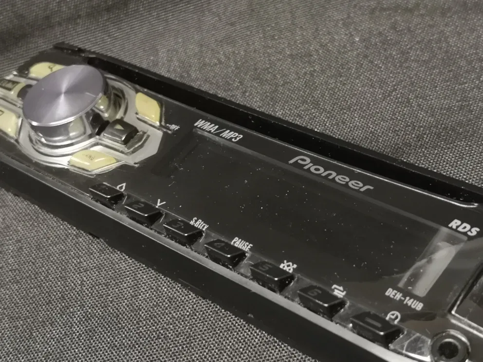 USB Pioneer DEH-X1810UB ~ Faceplate ~ Car Stereo Deck Radio image indicator(6)