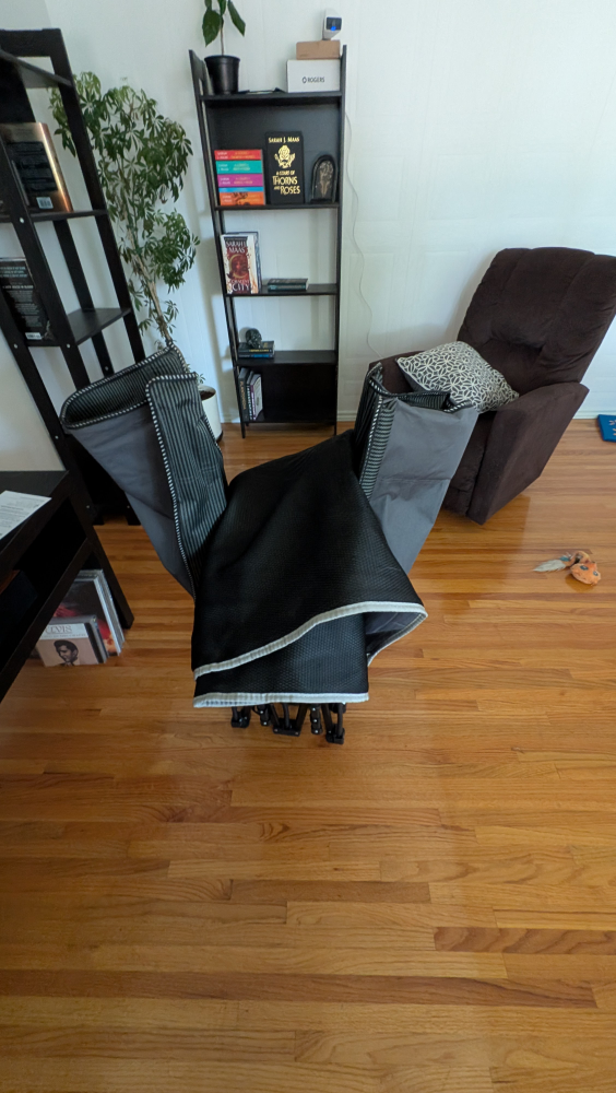 Folding Camping Cot - Black - photo 2