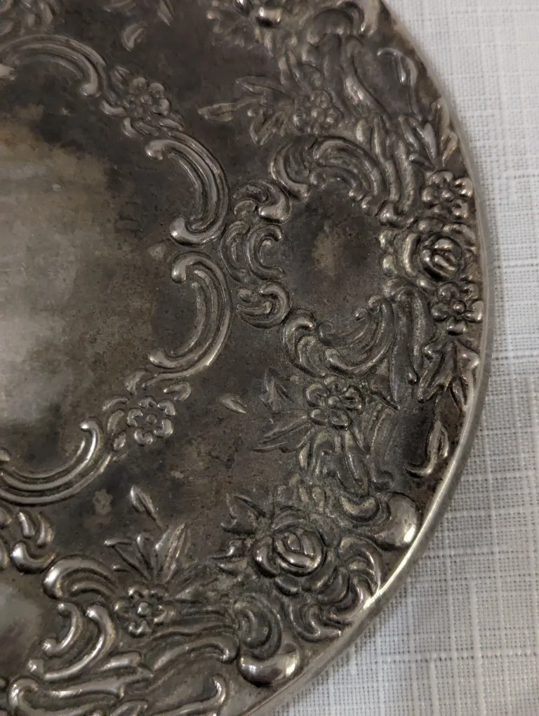 Vintage Ornate Handheld Mirror image indicator(6)