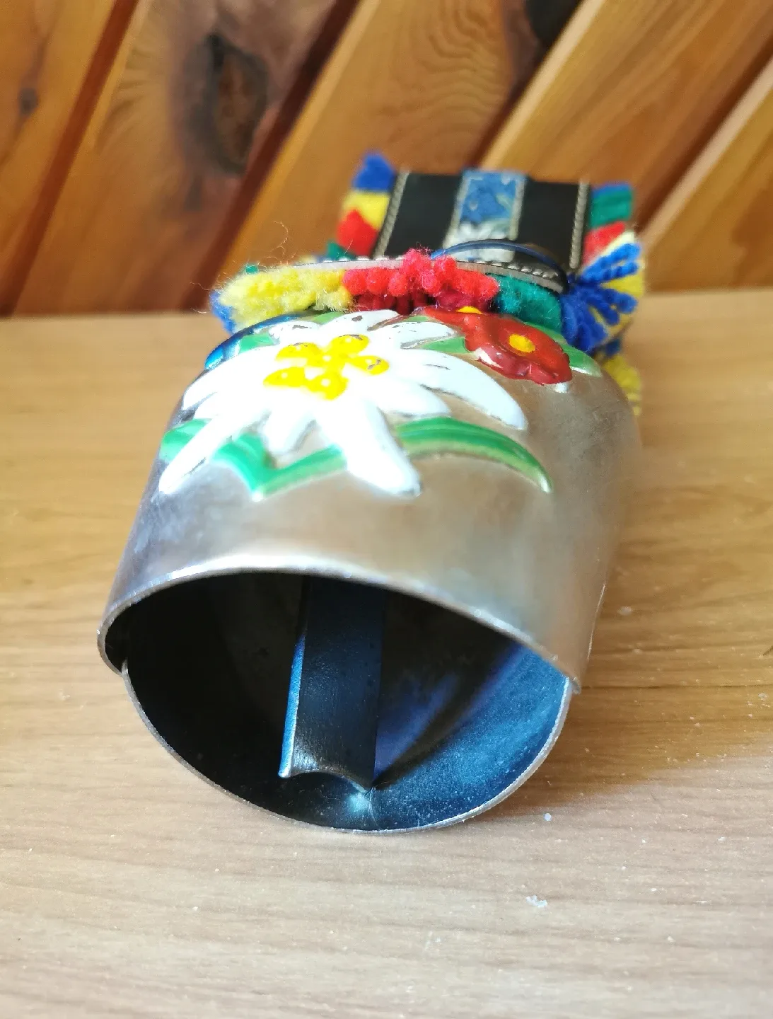 Swiss Brass Cow Bell Decor image indicator(5)