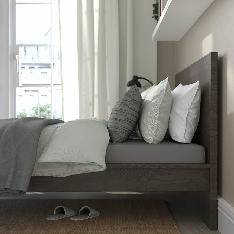 IKEA Malm Full Size Bed Frame - Dark brown veneer - photo 3