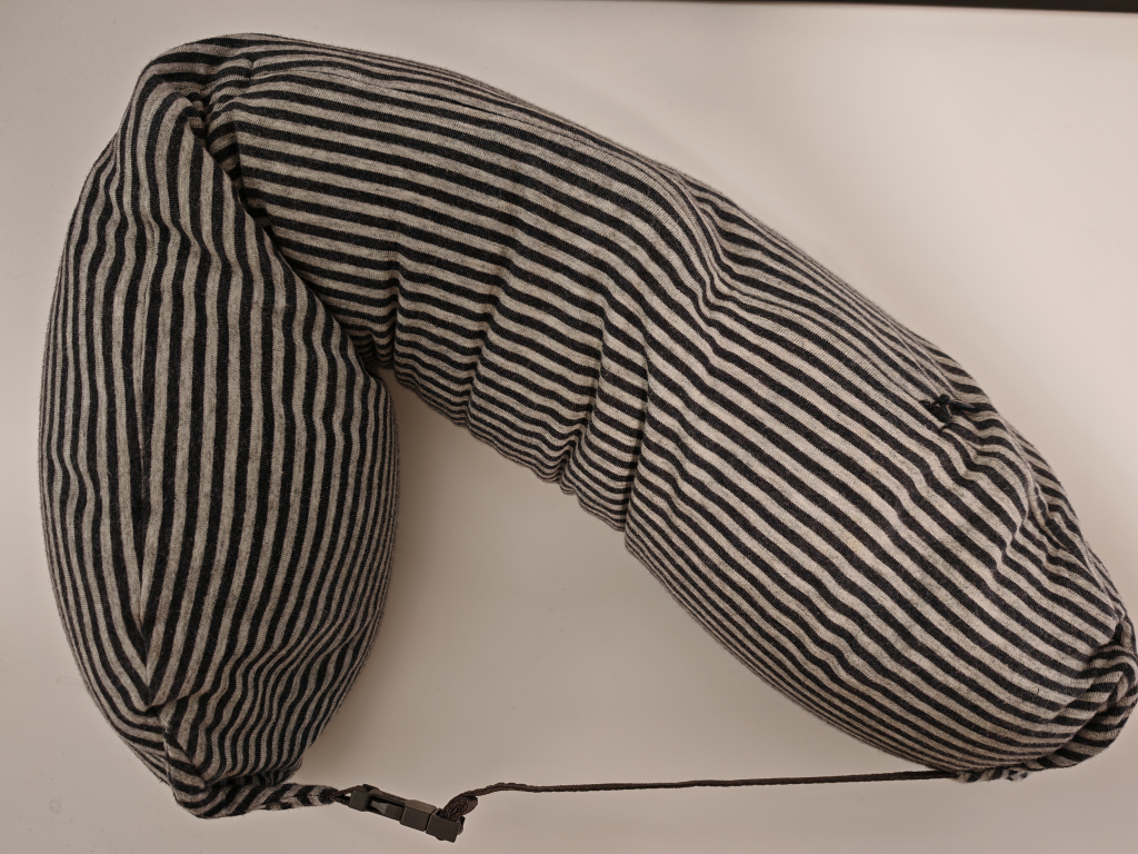 Striped Travel Neck Pillow