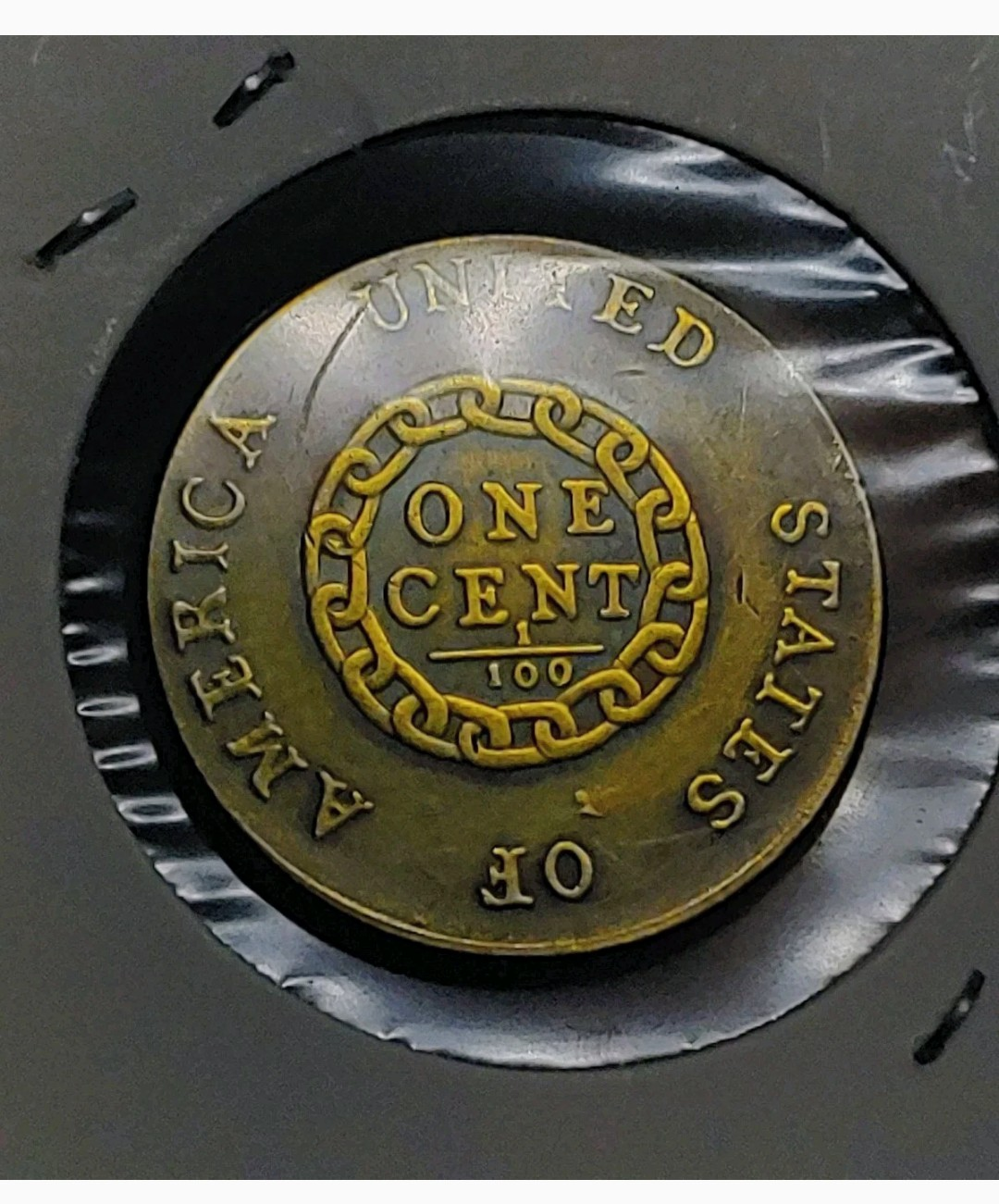 1793 Liberty Head One Cent Coin - photo 3