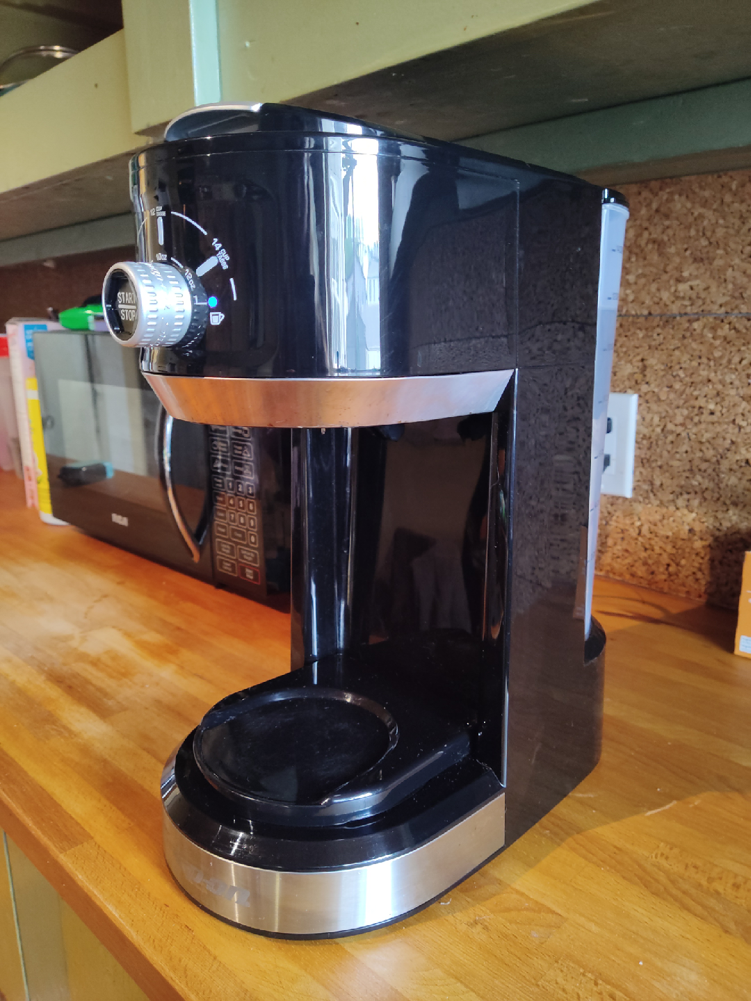 Snap-On Drip and K-Cup Coffee Machine