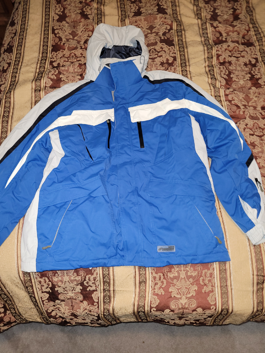 Crazy Creek Snowboarding Jacket - Blue, Size L/G - photo 2