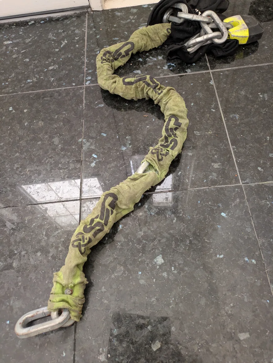 Used Kryptonite Chain Lock thumbnail