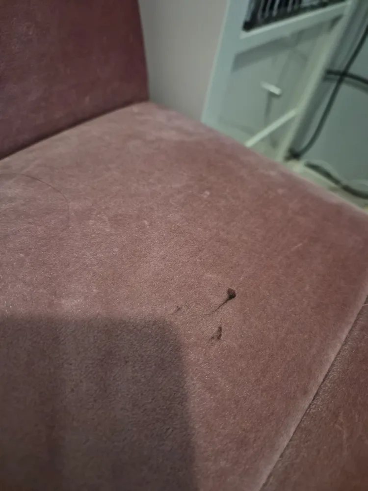 Pink Velvet Futon Sofa Bed image indicator(7)