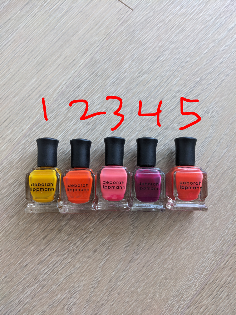 Deborah Lippmann Nail Polish Set