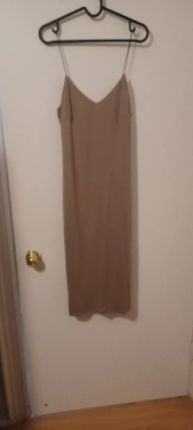 Slip Dress - Beige image indicator(2)