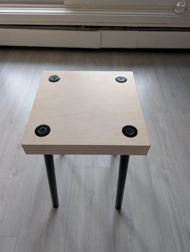 Small Wooden Side Table