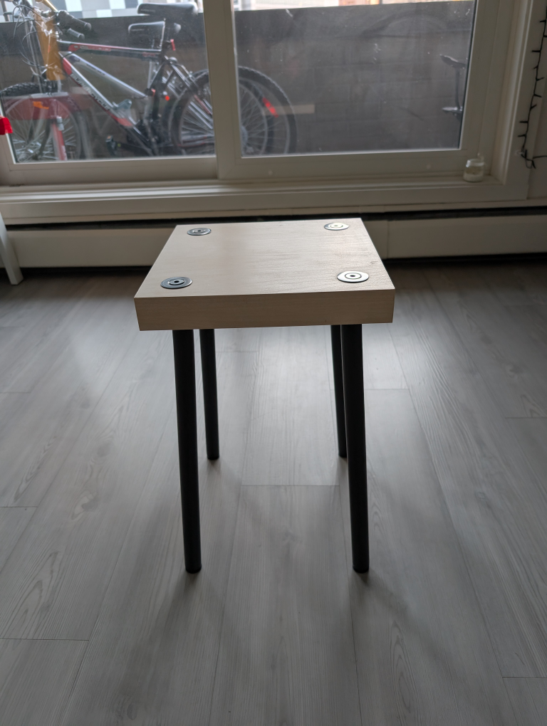 Small Wooden Side Table - photo 2