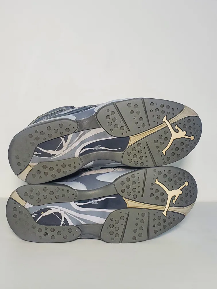 Men’s Jordan 8 Retro Cool Grey 305381-014 Size 9.5 image indicator(7)