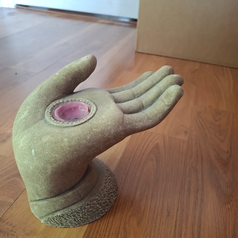 Hand Shaped Candle Holder thumbnail