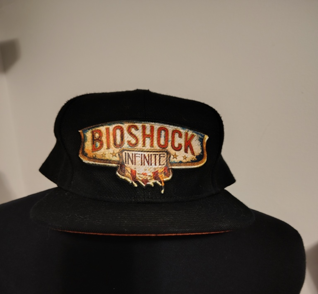 Bioshock Infinite Hat - Black & Orange