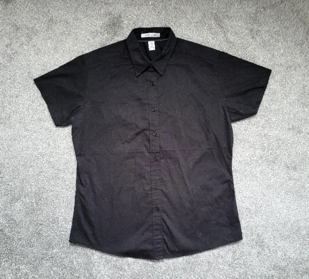 Coal Harbour Black Button-Down Shirt - L/G thumbnail