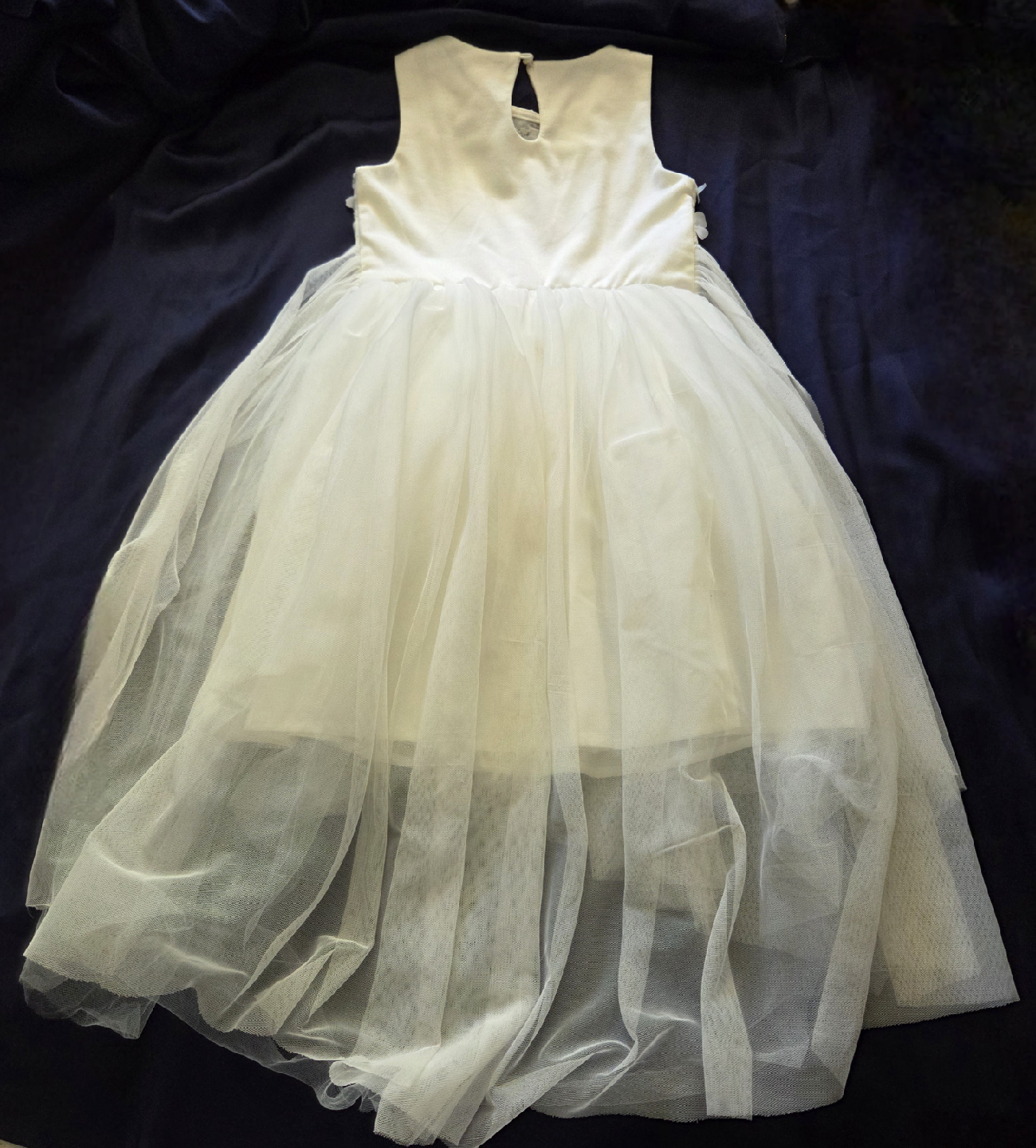 Girl's White Dress