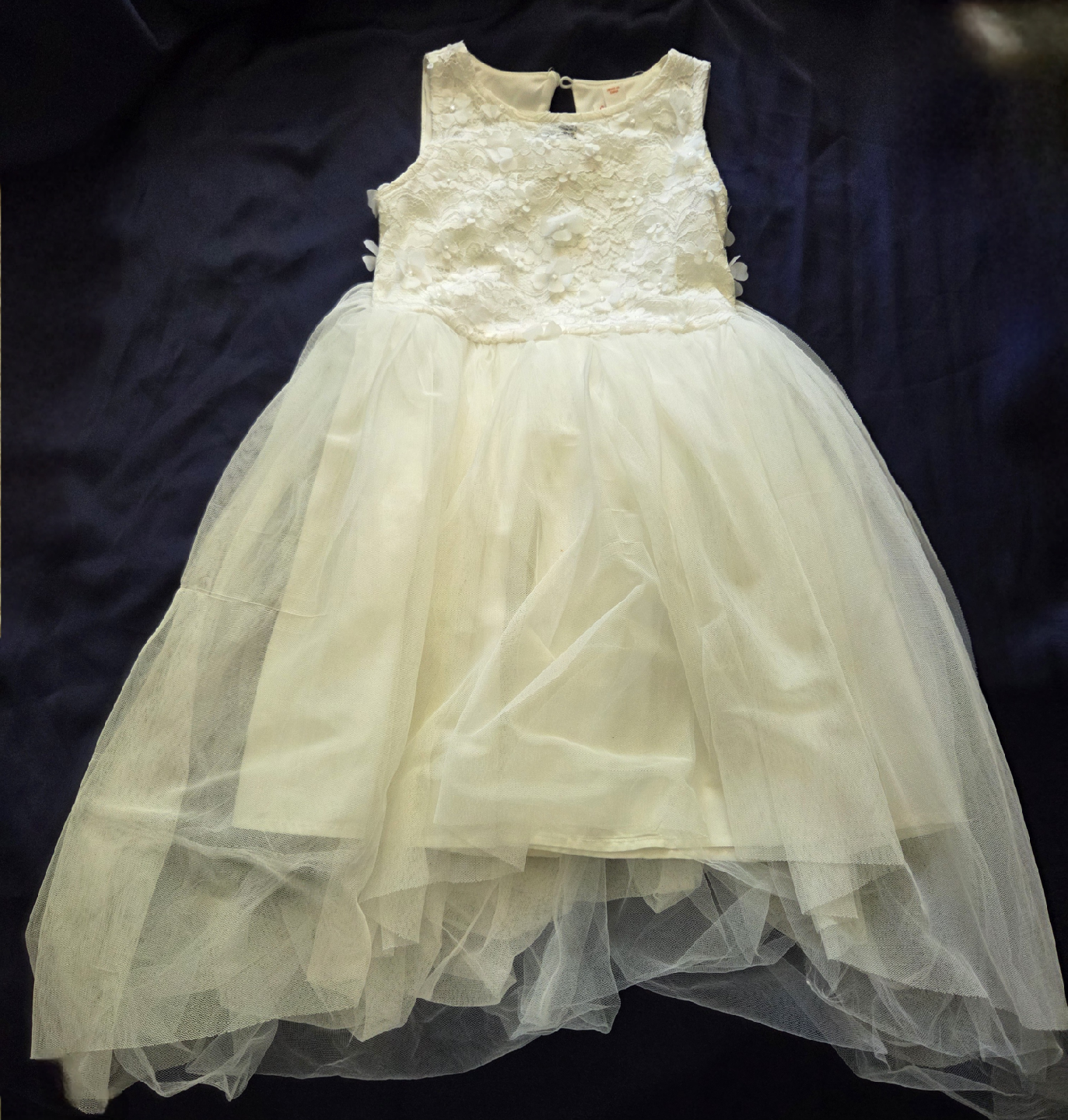 Girl's White Dress - photo 2