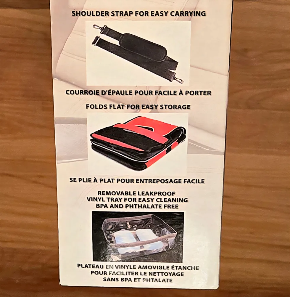 NEW Backseat Organizer with Cooler - New in Box! image indicator(4)