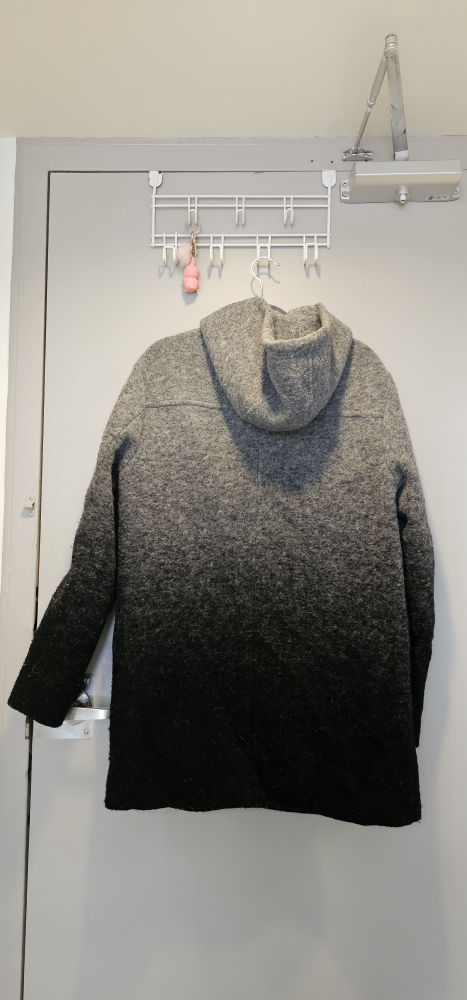 Jack & Jones Grey Ombre Hooded Jacket - Size 175/96A - photo 3
