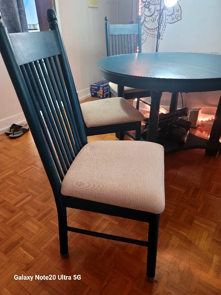 Dining Table with Four Chairs - Blue image indicator(2)