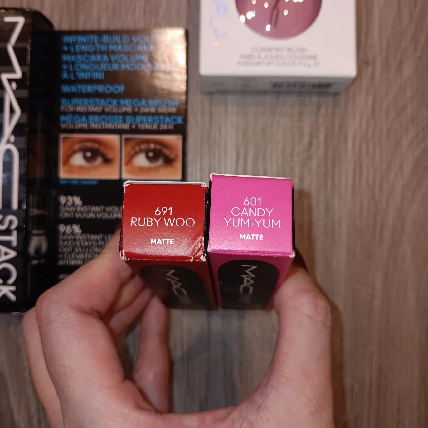 MAC Makeup Bundle - Mascara, Blush, Lipstick image indicator(2)