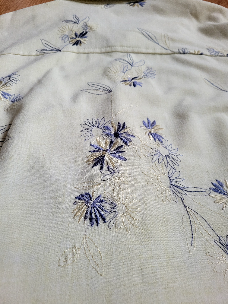 Liz Claiborne Floral Button-Up Shirt - photo 3