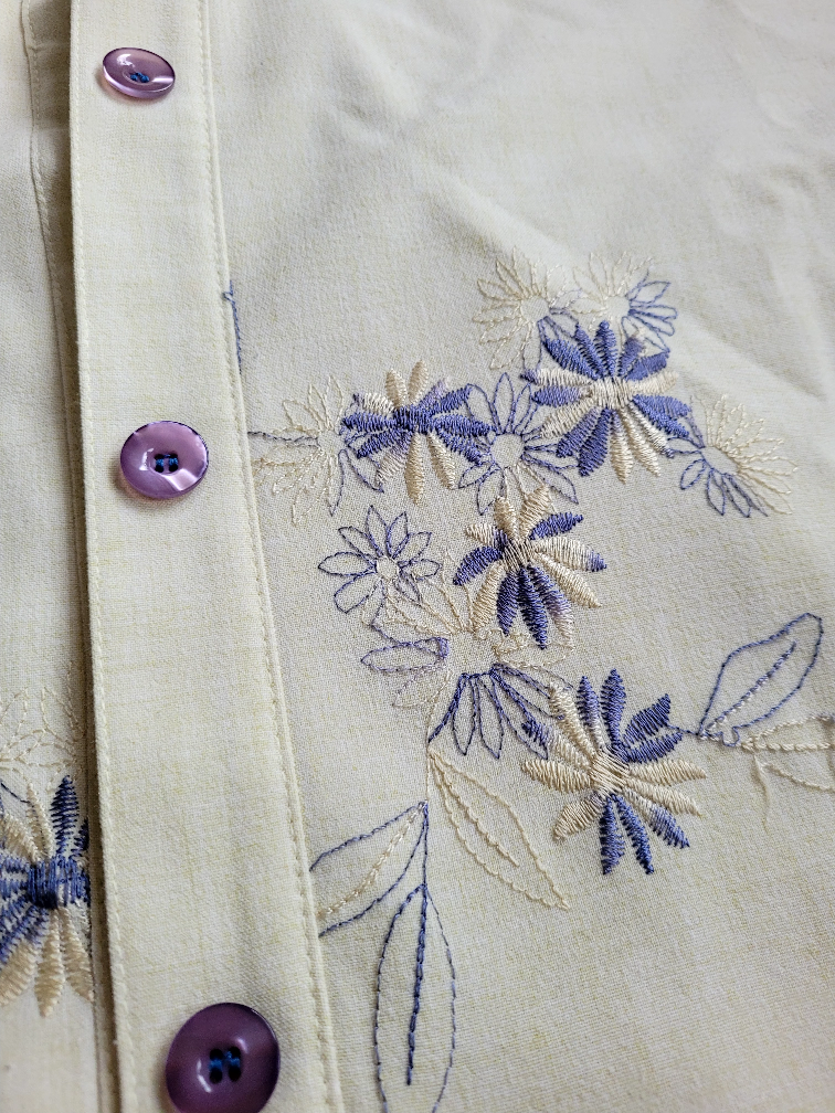 Liz Claiborne Floral Button-Up Shirt - photo 4