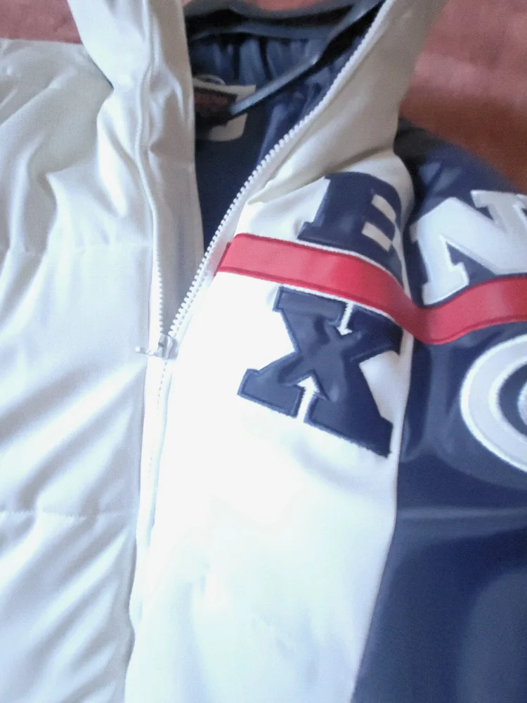 Enyx Puffer Jacket White & Navy image indicator(2)