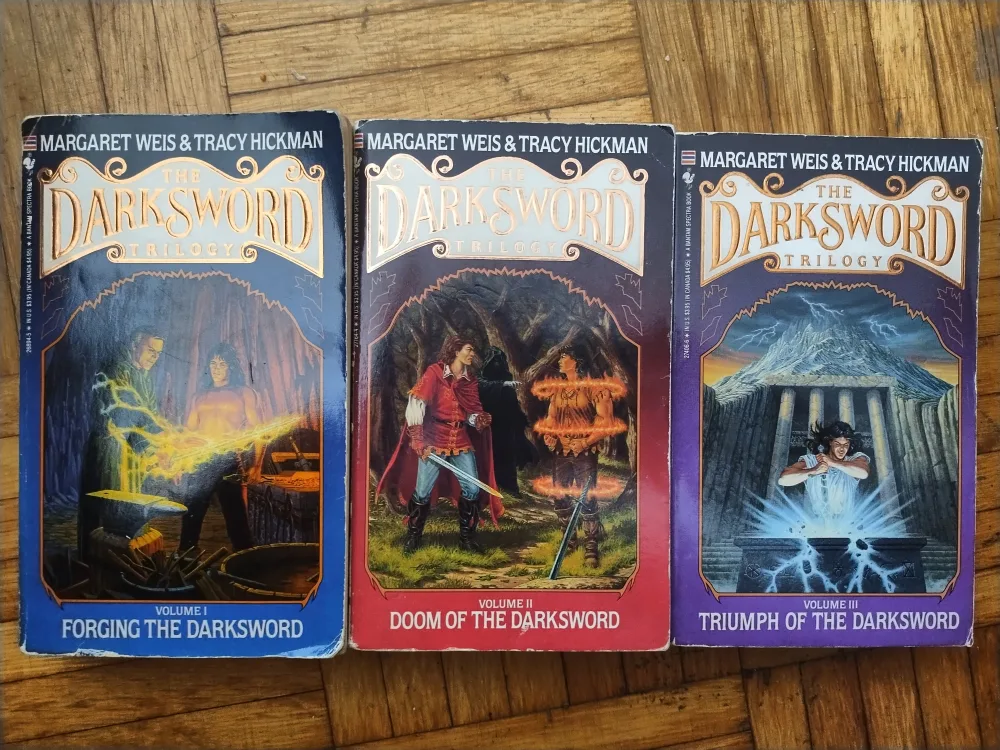 The Darksword Trilogy by Margaret Weis & Tracy Hickman thumbnail