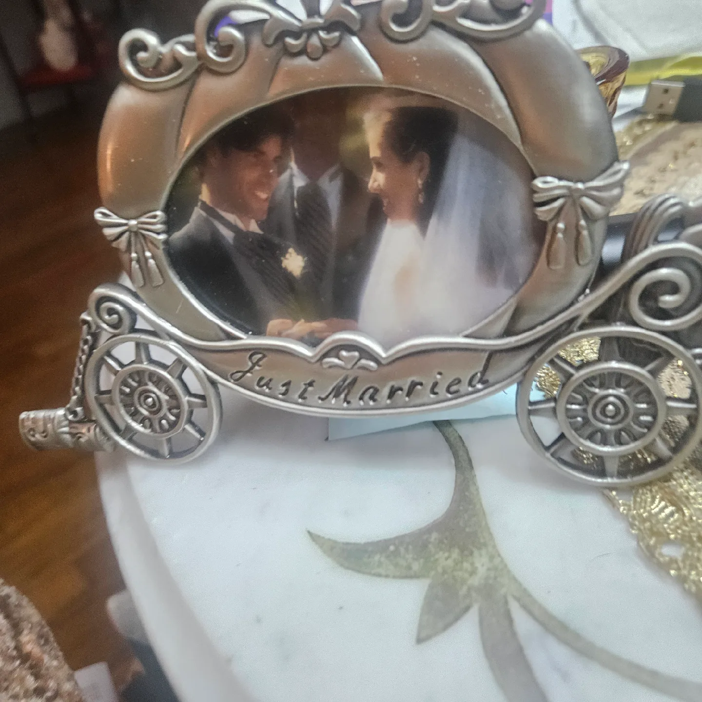 Cinderella Horse Carriage Weding Princess Royal Coach image indicator(2)