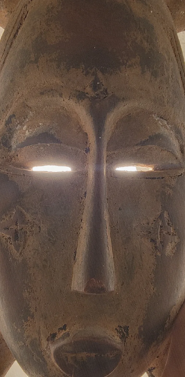 Vintage African Tribal Mask image indicator(4)